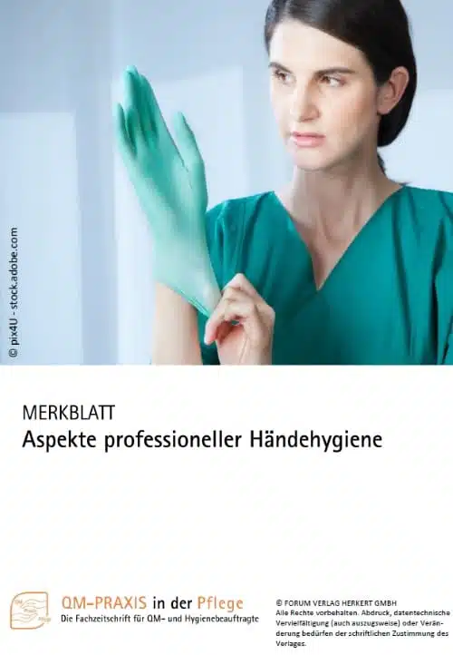 Aspekte Handhygiene